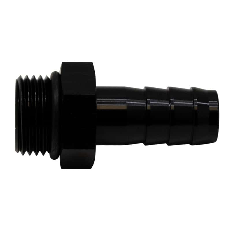 DeatschWerks — DeatschWerks 8AN ORB Male to 1/2in Male Triple Barb Fitting (Incl O-Ring) - Anodized Matte Black
Lines & Fittings - view 1