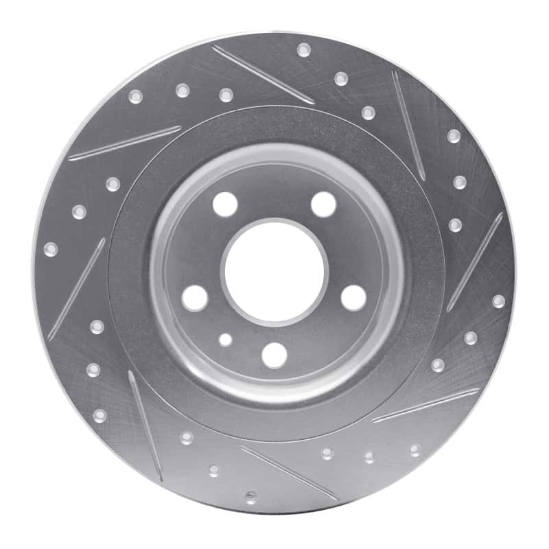 R1 Concepts — R1 18-25 Volvo S60 Rear Left Drilled & Slotted Silver Brake Rotor
R1 Brake Rotor Drill - view 5
