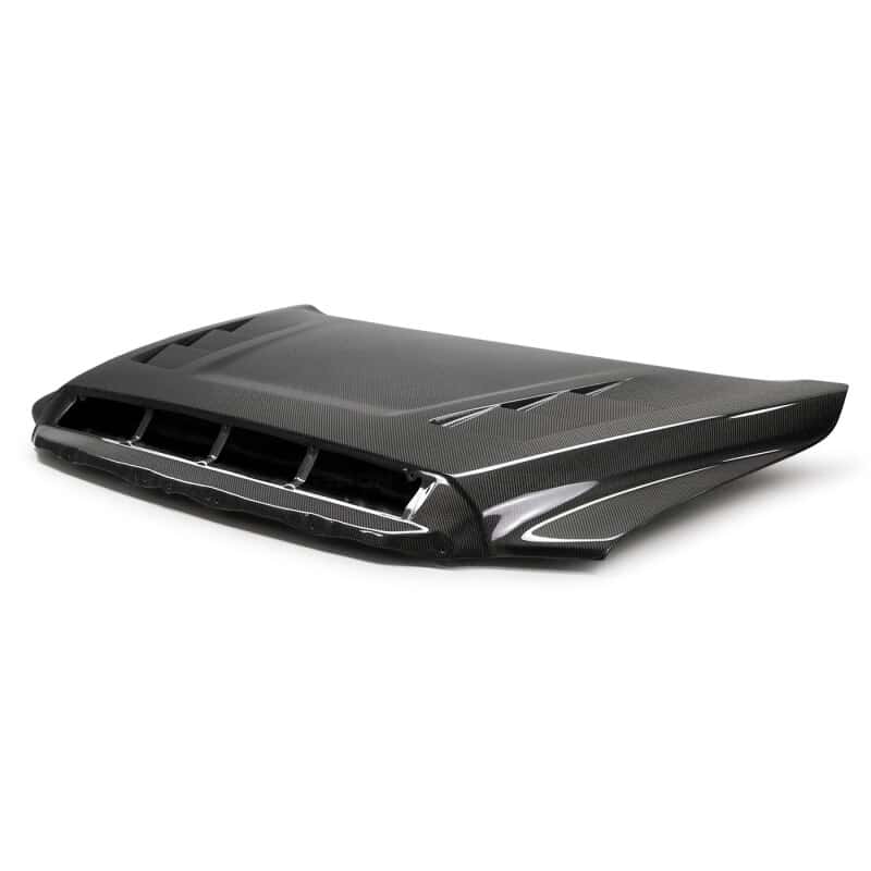 Seibon — Seibon 14-20 Toyota Tundra TS-Style Carbon Fiber Hood - view 3