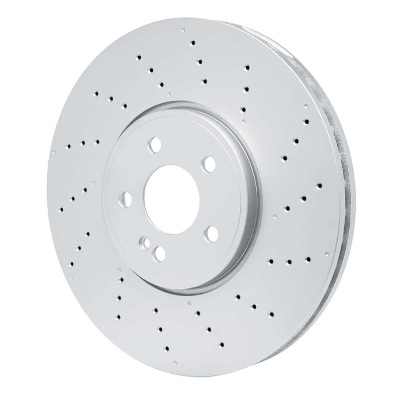 DFC — DFC 20-22 Mercedes-Benz A35 AMG Front Drilled Hi-Carbon Alloy Geomet Coated Rotor - view 2