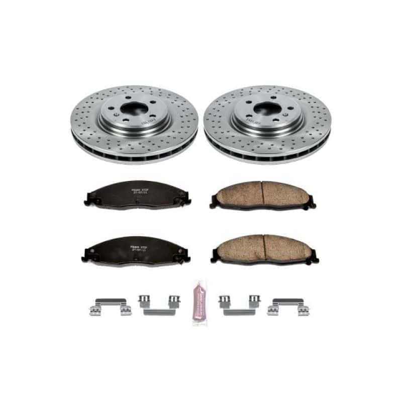 PowerStop — Power Stop 05-08 Pontiac Grand Prix Front Autospecialty Brake Kit - view 1