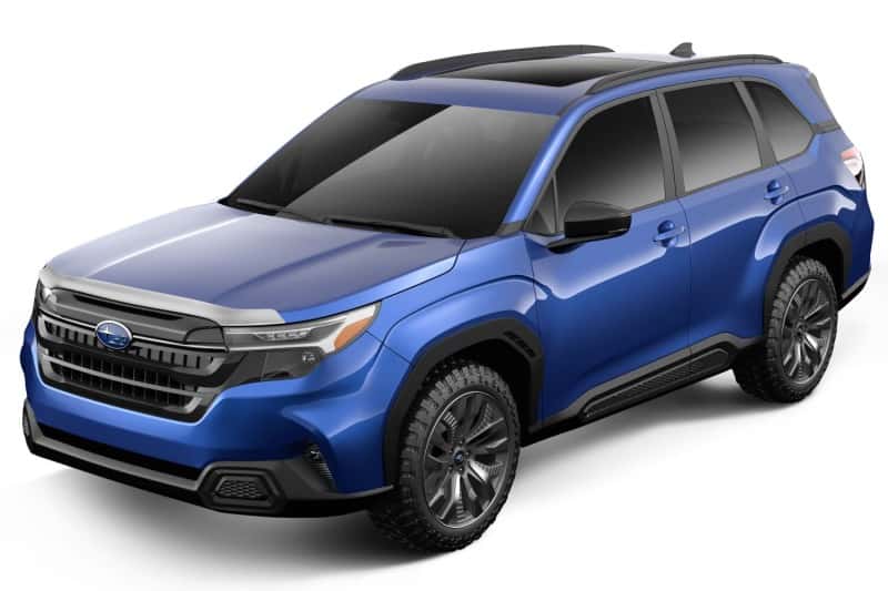 Husky Liners — Husky Liners 2025 Subaru Forester Aeroskin Hood Protector - Chrome
AEROSKIN - view 3