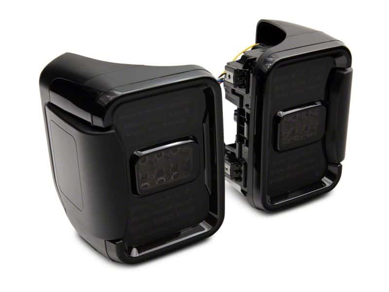 Raxiom — Raxiom 20-23 Jeep Gladiator JT Axial Series LED Tail Lights- Blk Housing (Smoked Lens)
Lights - view 2