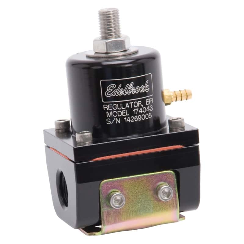 Edelbrock — Edelbrock Fuel Pressure Regulator EFI 180 GPH 35-90 PSI -6 In/Out -6 Return Black
PUMPS - view 5