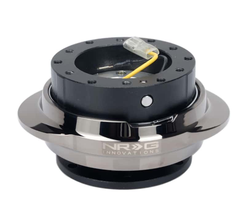 NRG — NRG Quick Release Kit - Black Body/ Black Chrome Oval Ring - view 2