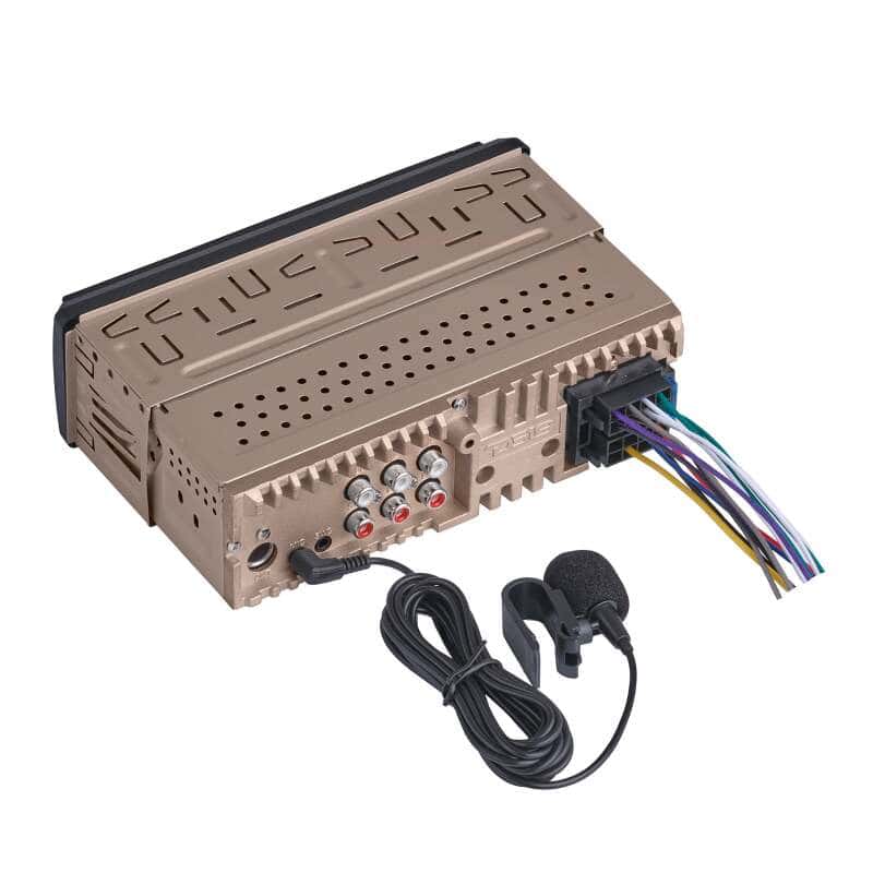 DS18 — DS18 Single Din Headunit Full DSP Bluetooth USB 3 Zones RGB illumination - view 3