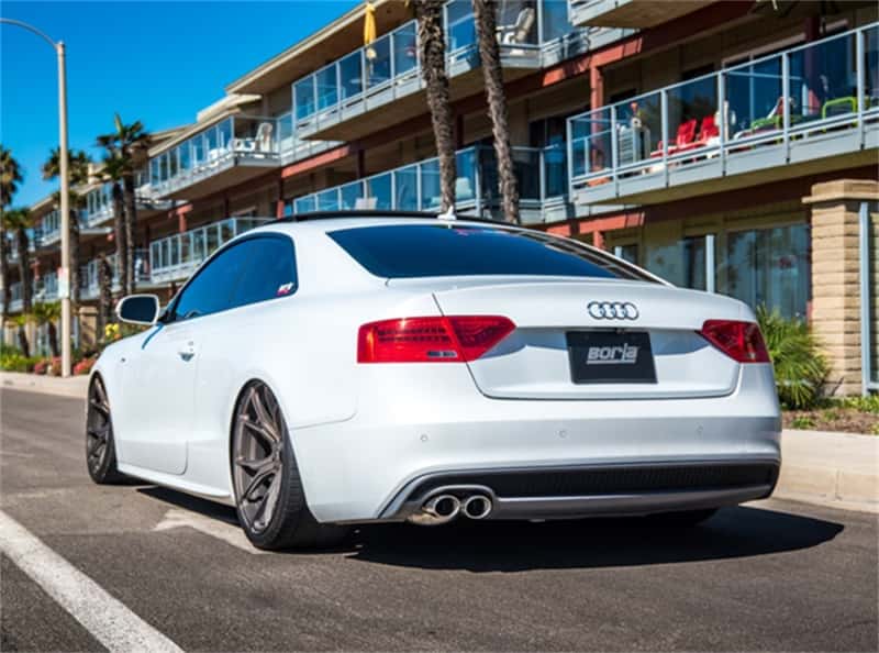 Borla — Borla 10-16 Audi B8/B8.5/A5 2.0L AT/MT AWD 2DR S-Type Catback Exhaust
Cat-Back System - view 3