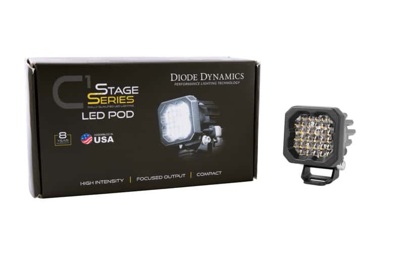 Diode Dynamics — Diode Dynamics Stage Series C1R - White Flood Standard LED Pod (one) - view 3