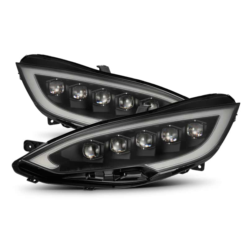 AlphaRex — AlphaRex 12-21 Tesla Model S NOVA-Series LED Proj Headlights Blk w/Activtn Light & Seq.Sig / SB DRL
Projector Headlights - view 1