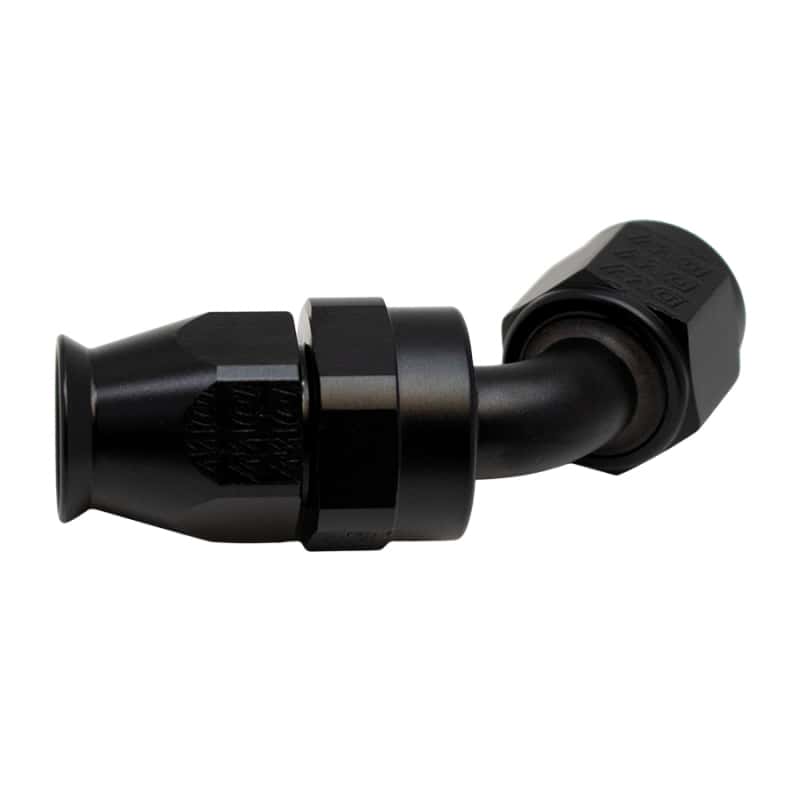 DeatschWerks — DeatschWerks 8 AN Female Flare Swivel 60-Degree Hose End PTFE - Anodized Matte Black
Lines & Fittings - view 1