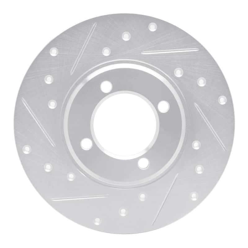 R1 Concepts — R1 70-79 Toyota Carina Front Left Drilled & Slotted Silver Brake Rotor
R1 Brake Rotor Drill - view 1