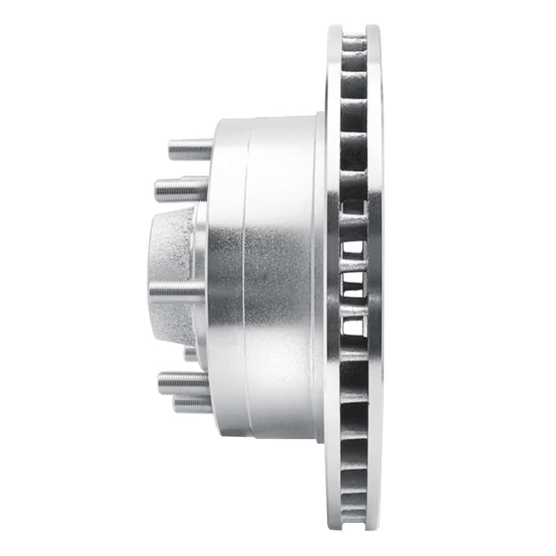 R1 Concepts — R1 92-94 Ford E-250 Econoline Front Right Drilled & Slotted Silver Brake Rotor
R1 Brake Rotor Drill - view 3