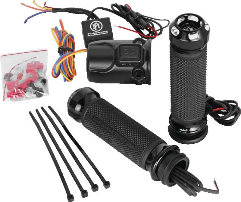 Performance Machine — Performance Machine FLTRX TBW Heated Grips Apex - Contrast Cut - view 2