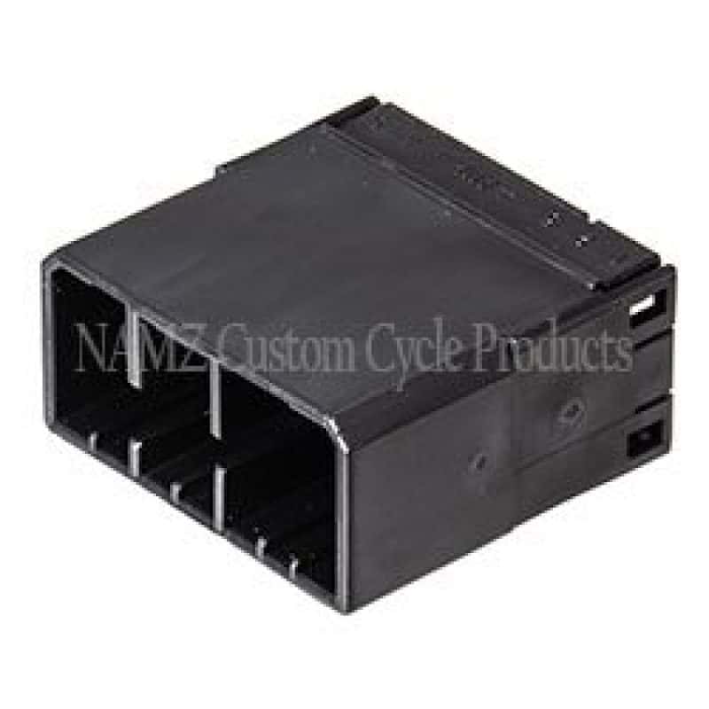 NAMZ — NAMZ AMP Multilock 12-Position Male Wire Cap Housing (HD 73112-96BK) - view 2