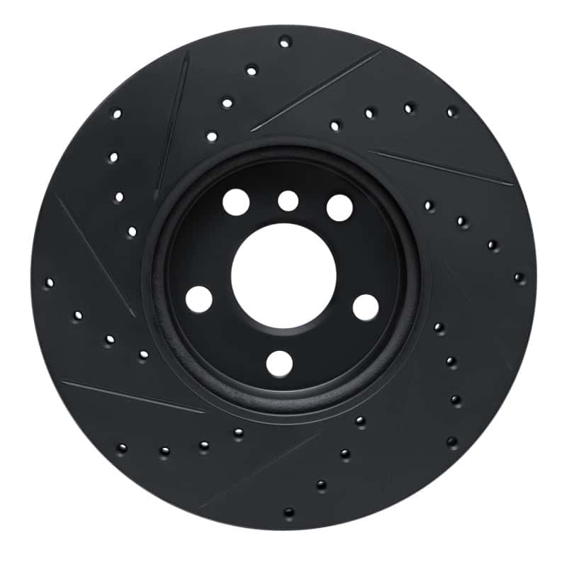 R1 Concepts — R1 16-24 Mini Cooper (Excl Clubman) Front Right Drilled & Slotted Black Brake Rotor
R1 Brake Rotor Drill - view 5