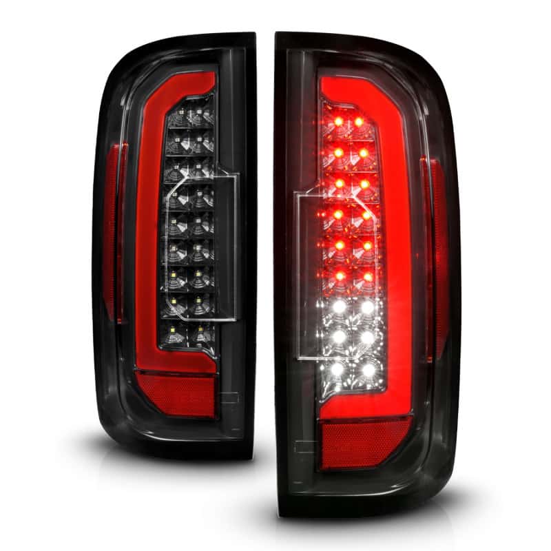 ANZO — ANZO 15-21 GMC Canyon Full LED Taillights w/ Red Lightbar Black Housing/Clear Lens
Tail Light Set - view 14
