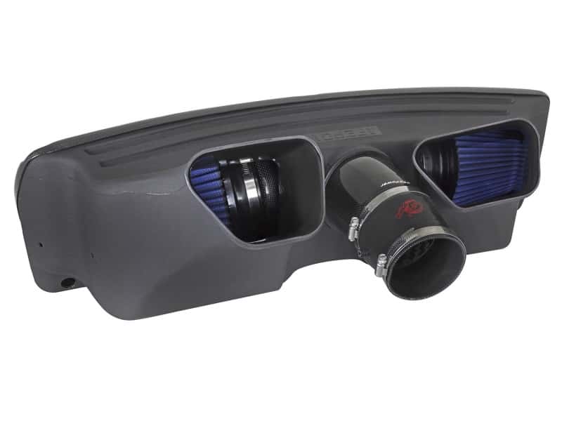 aFe — aFe Black Series Cold Air Intake 12-15 Porsche Carrera/Carrera S 3.4L/3.8L
Black Series Intake - view 4