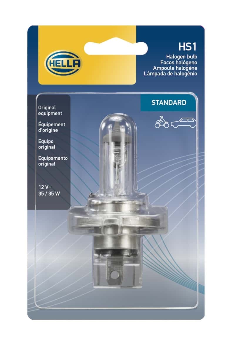 Hella — Hella Bulb Hs1 12V 35/35W Px43T T4625 Sb
HS1SB Halogen Bulb - view 7
