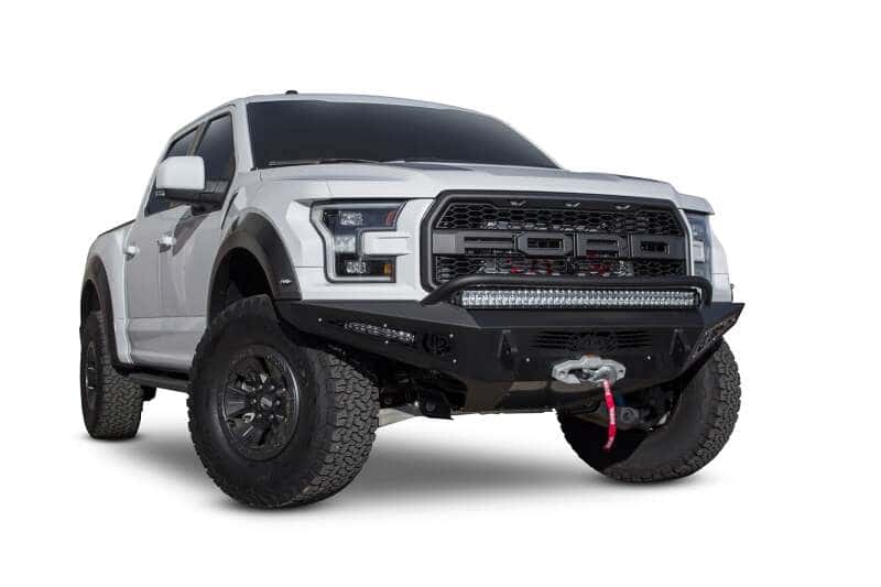 Addictive Desert Designs — Addictive Desert Designs 17-18 Ford F-150 Raptor HoneyBadger Front Bumper w/ Winch Mount
Bumper- Front
Bumpers - view 22