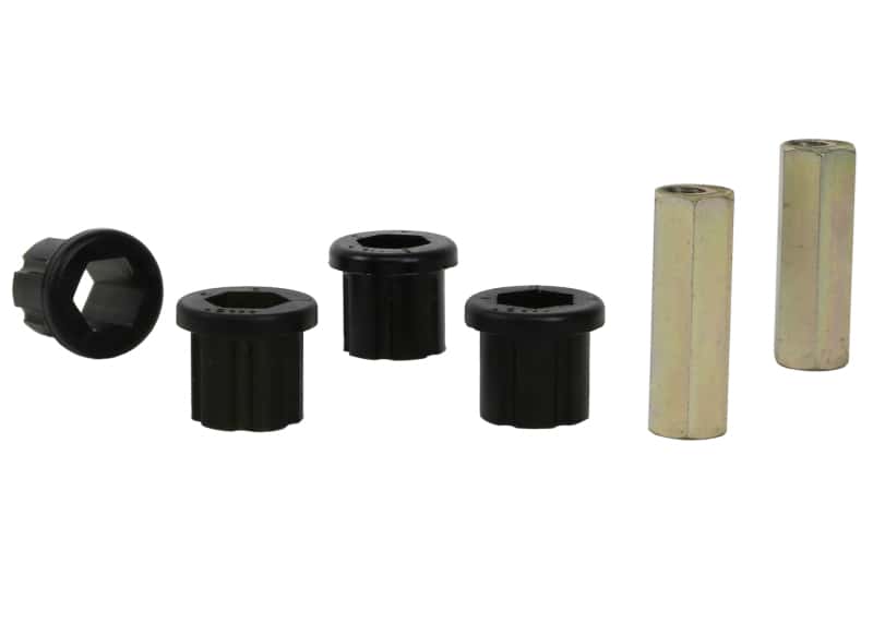 Whiteline — Whiteline Plus 3/08+ Dodge Challenger / 11/05+ Charger Steering Rack & Pinion Mount
Bushing Kit - view 4