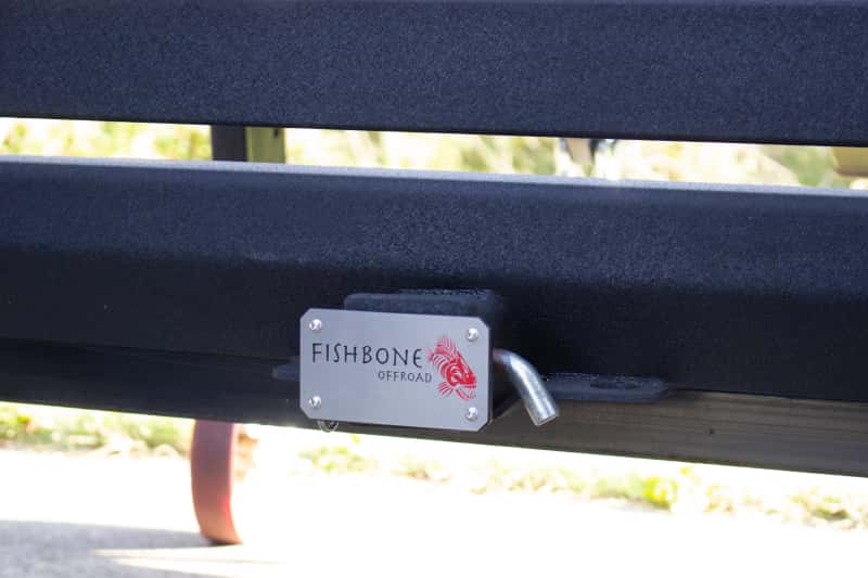Fishbone Offroad — Fishbone Offroad Hitch Cover - 2In Hitch - Black Powdercoated Steel - view 7