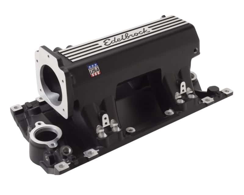 Edelbrock — Edelbrock Manifold EFI Pro-Flo XT SB Chevy Etec/Vortec Heads w/ Black Finish
MANIFOLD - view 4