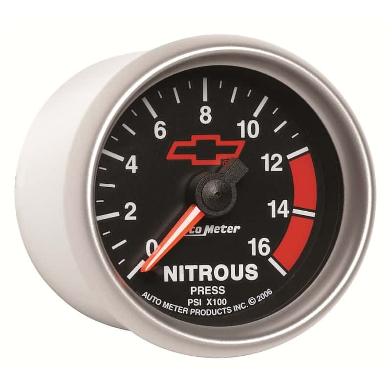 AutoMeter — Autometer GM Bowtie Black 2-1/16in 0-1600 PSI Nitrous Pressure - Digital Stepper Motor
2-1/16" NITROUS, 0-1 - view 8