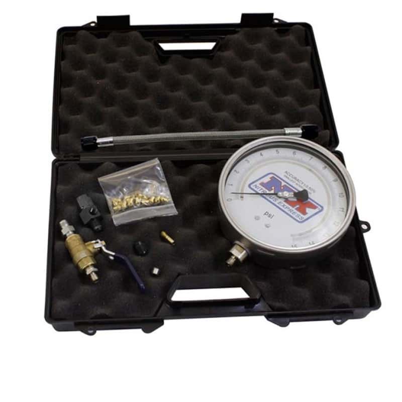 Nitrous Express — Nitrous Express Master Flo-Check Pro (6 Certified Gauge & Molded Case)
N2OPresrGg
Gauge - view 2
