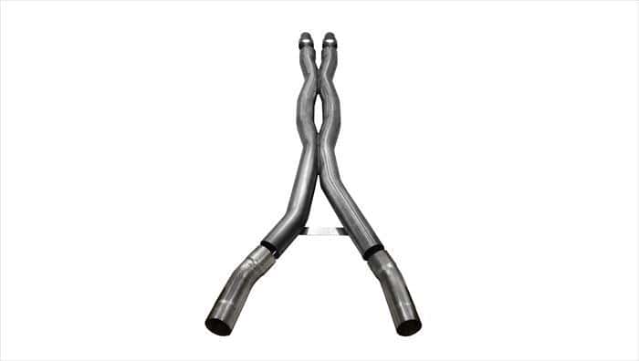 CORSA Performance — Corsa 2015-2020 Ford Mustang GT350 3in Double X Pipe Exhaust
Exhaust - view 5