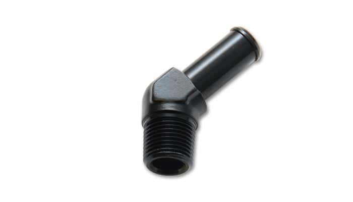 Vibrant — Vibrant 3/4 NPT to 3/4in Barb Straight Fitting 45 Deg Adapter - Aluminum
Multi-PurposeFitting
3/4NPTML3/4"Brb45Deg
3/4"ML-3/4"Barb45Deg - view 4