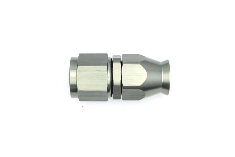 DeatschWerks — DeatschWerks 8AN Female Swivel Straight Hose End PTFE (Incl. 1 Olive Insert) - view 1