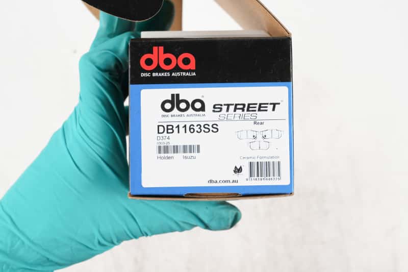 DBA — DBA 92-00 Honda Civic Si Street Series Rear Brake Pads
Brake Pad - view 3
