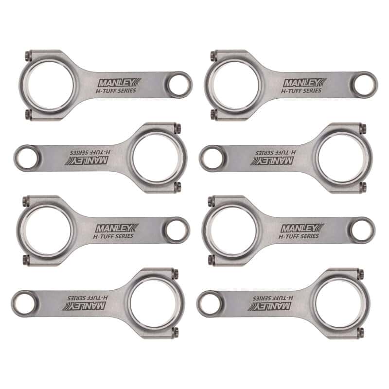 Manley Performance — Manley Chevrolet LS 6.125 Length H Tuff Series Connecting Rod Single w/ ARP 2000 Bolts
Connecting Rod - view 4