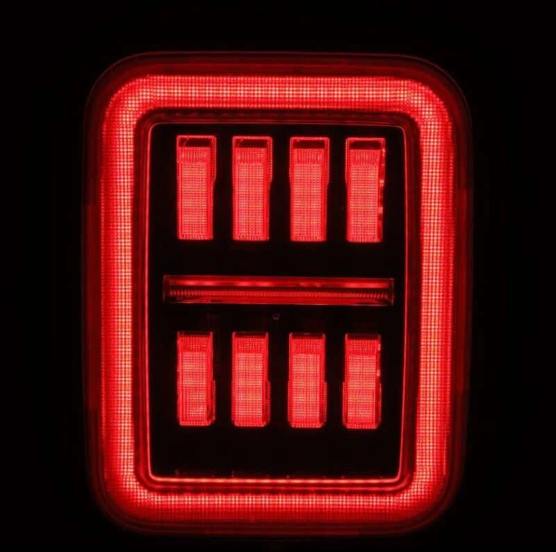 AlphaRex — AlphaRex 19-24 Jeep Gladiator JT Nova-Series Prismatic LED Tail Lights - Black-Red
Taillight Assembly - view 3