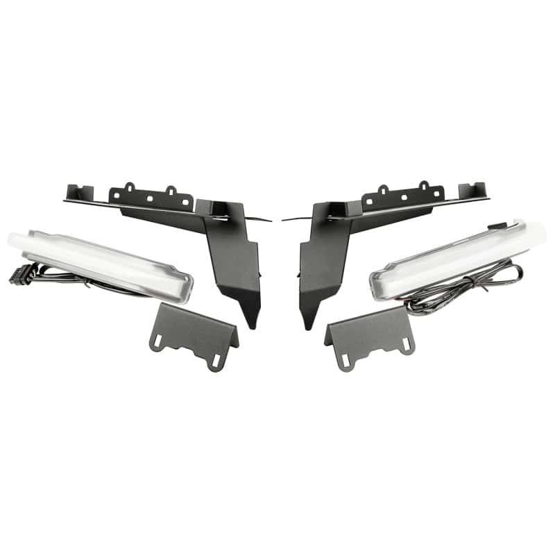 Rugged Ridge — Rugged Ridge Chop Brackets Front Fender 20-23 Jeep Gladiator/Wrangler JL Overland/Sahara/Sport w/DRL
OFFROAD_FENDERFLARES
Fender Bracket - view 1