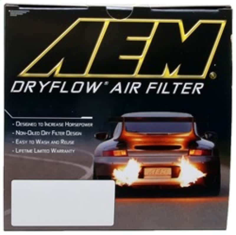 AEM Induction — AEM DryFlow Air Filter - Round 2.75in ID x 6.25in OD x 8.25in H fits 2007-2014 Ford/Volvo
AEM DryFlow Air Filt
Air Filter - view 12