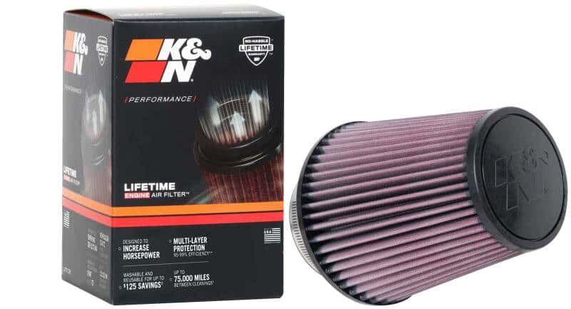 K&N Engineering — K&N Universal Clamp-On Air Filter 4in FLG / 6-1/2in B / 4-1/2in T / 7in H
Universal Clamp-On A
Clamp-on Air Filter - view 6