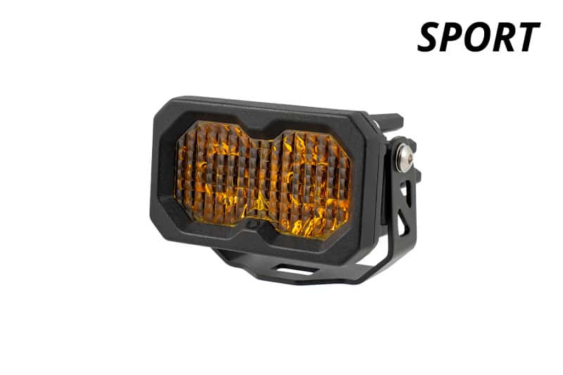 Diode Dynamics — Diode Dynamics C2 2.0 Sport Yellow Driving Standard ABL (single) - view 2