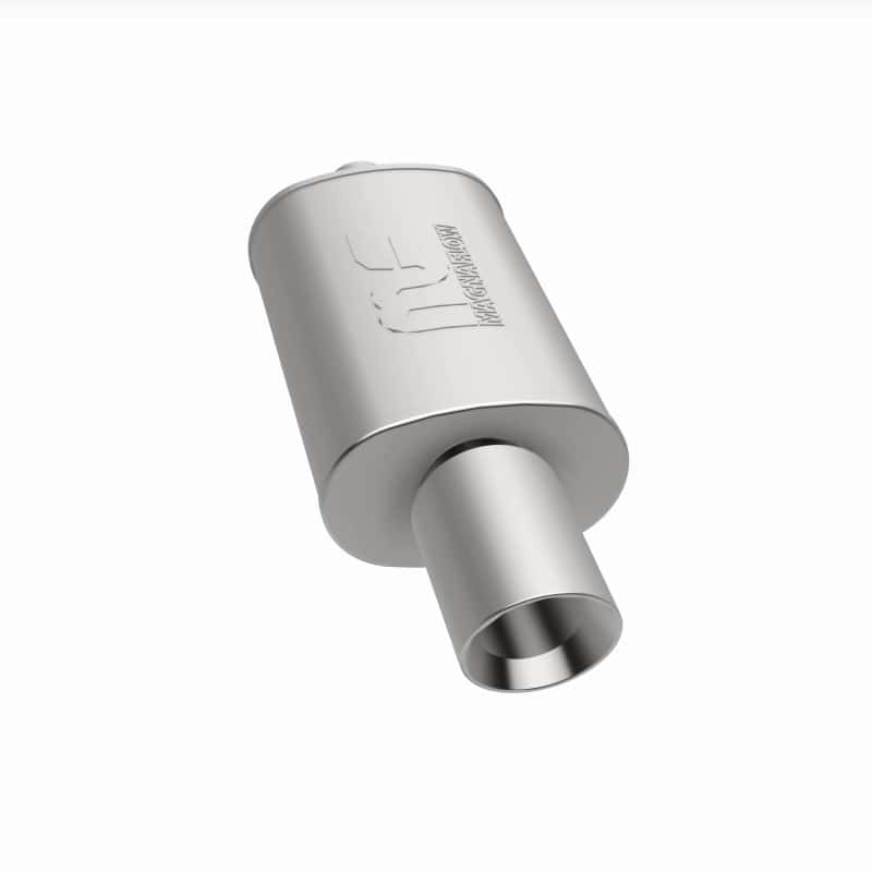Magnaflow — MagnaFlow Muffler W/Tip Mag SS 14X5X8 2.25/4.
Straight Through - view 24