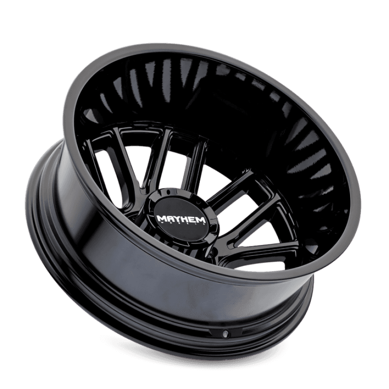 Mayhem — Mayhem 8107D Cogent Dually 20x8.25 / 8x210 BP/ -192mm Offset / 154.2mm Hub Gloss Black Wheel
MAYHEM 8107D - view 4