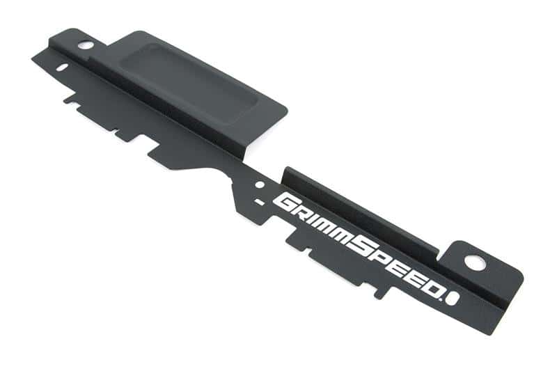 GrimmSpeed — GrimmSpeed 05-09 Subaru Legacy/Outback Radiator Shroud w/Tool Tray - Textured Black - view 1
