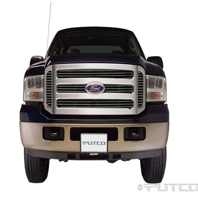 Putco — Putco 05-07 Ford SuperDuty - Incl Side Vents Shadow Billet Grilles
Grille Insert - view 2