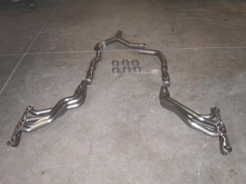 Stainless Works — Stainless Works Chevy Camaro/Firebird 1994-95 Headers Catted Y-Pipe
Exhaust System - view 3