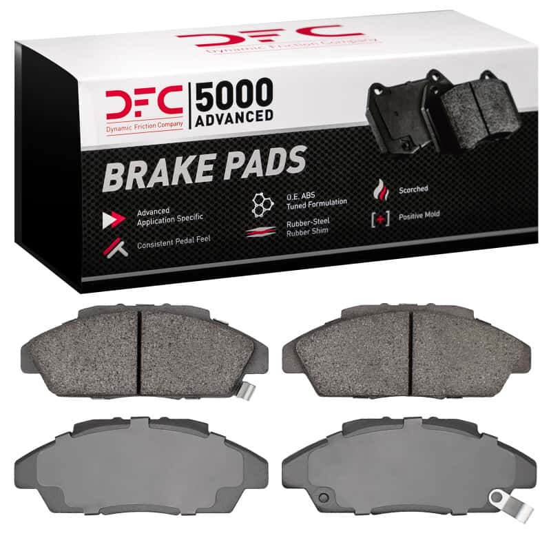 DFC — DFC 90-93 Honda Accord Coupe Front 5000 Advanced Ceramic Brake Pads
DFC Brake Pad Set - view 1