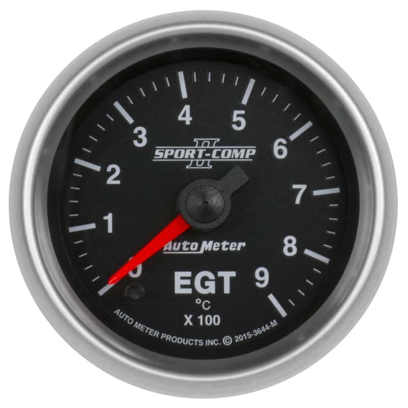 AutoMeter — Autometer Sport-Comp II Gauge Pyrometer (Egt) 2 1/16in 900c Digital Stepper Motor Sport-Comp II
2-1/16" PYROMETER KI - view 1