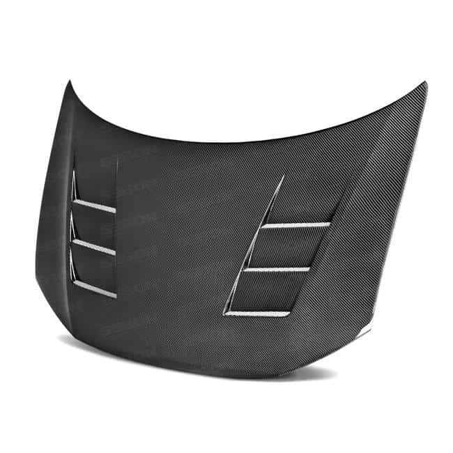 Seibon — Seibon 12-13 Honda Civic 2dr TS-Style Carbon Fiber Hood - view 7