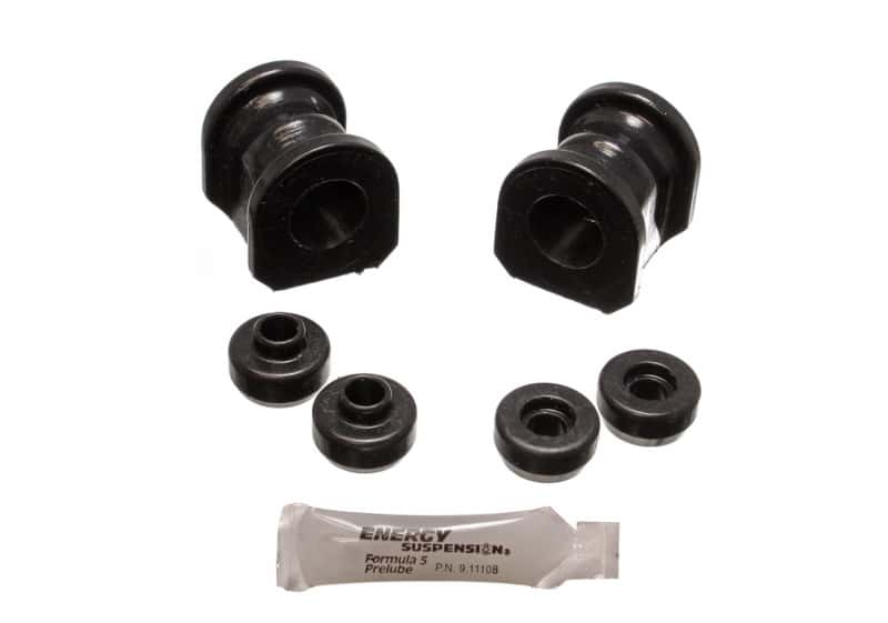 Energy Suspension — Energy Suspension 89-94 Nissan 240SX (S13) Black 25mm Front Sway Bar Bushing Set
Sway Bar Bushing Kit - view 3