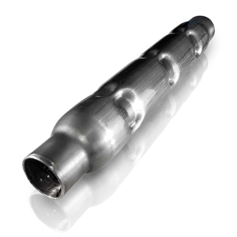 Stainless Works — Stainless Works 2in CHAMBERED ROUND MUFFLER (MILL FINISH)
Exhaust System - view 1