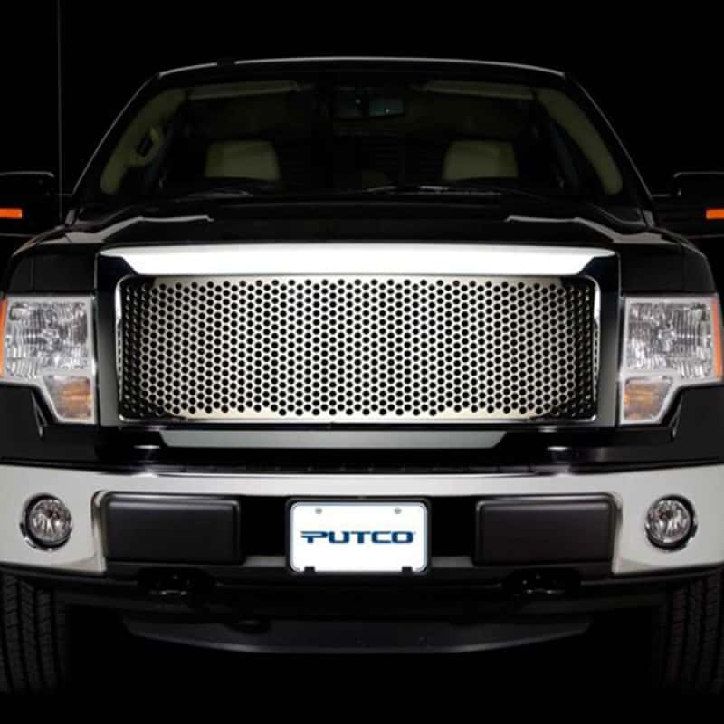 Putco — Putco 09-12 Ford F-150 (Bar Style) - Punch Grille Insert - Cut to Fit Design Designer FX Grilles
Grille Insert - view 2