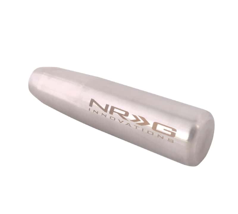 NRG — NRG Universal Short Shifter Knob - 5in. Length / Heavy Weight 1.27Lbs. - Silver - view 2